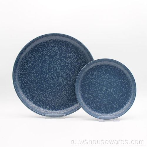 Современный iTalain Цветовая глазуя посуда посуда реактивная глазурь керамическая